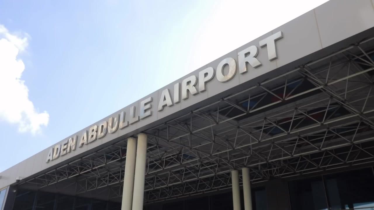The terminal at Aden Abdulle (Aden Adde) International Airport, Mogadishu